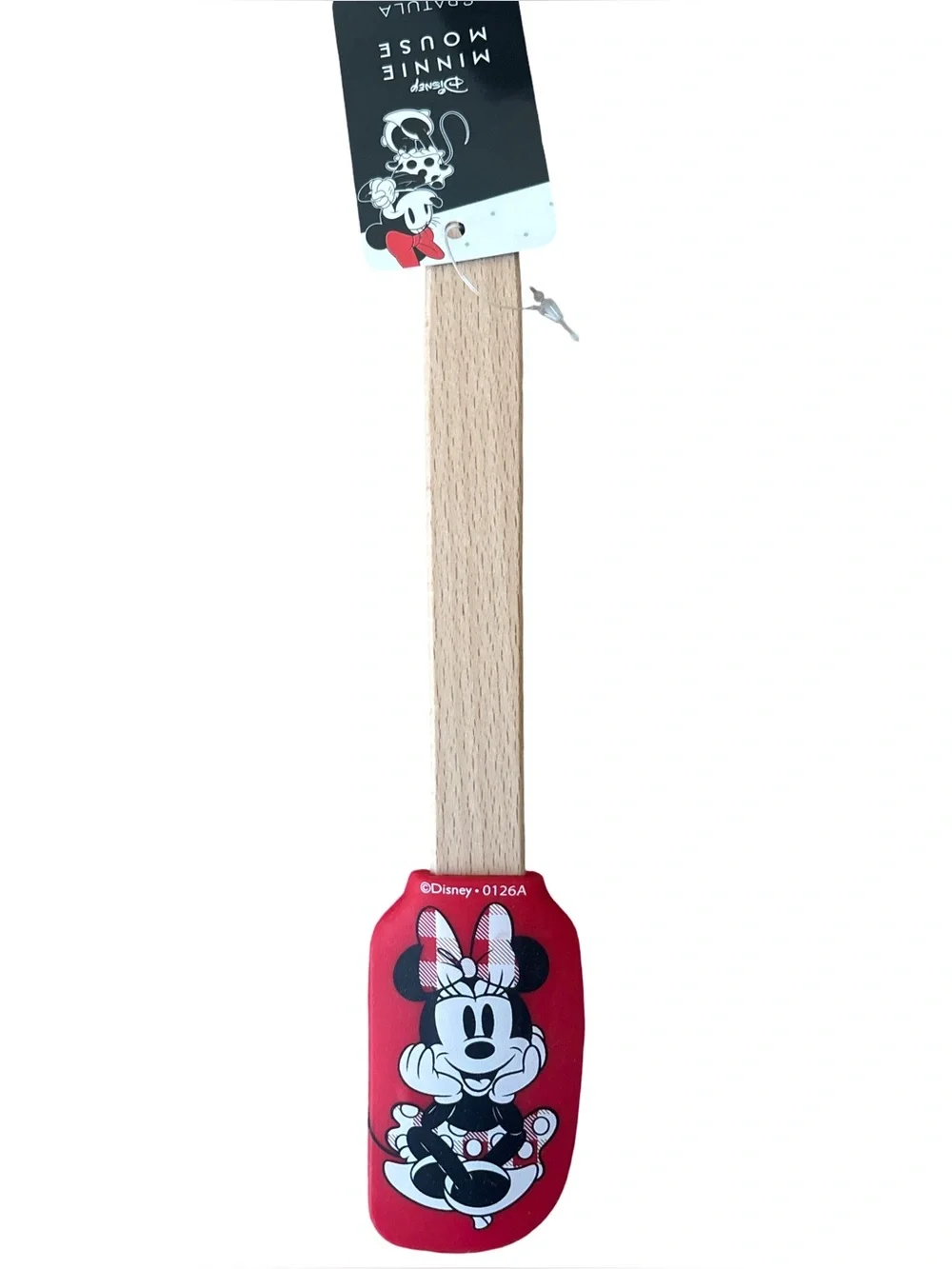 Disney Minnie Mickey Red Silicone Whisk Spatula 3Pc Set Kitchen Accessories Mini